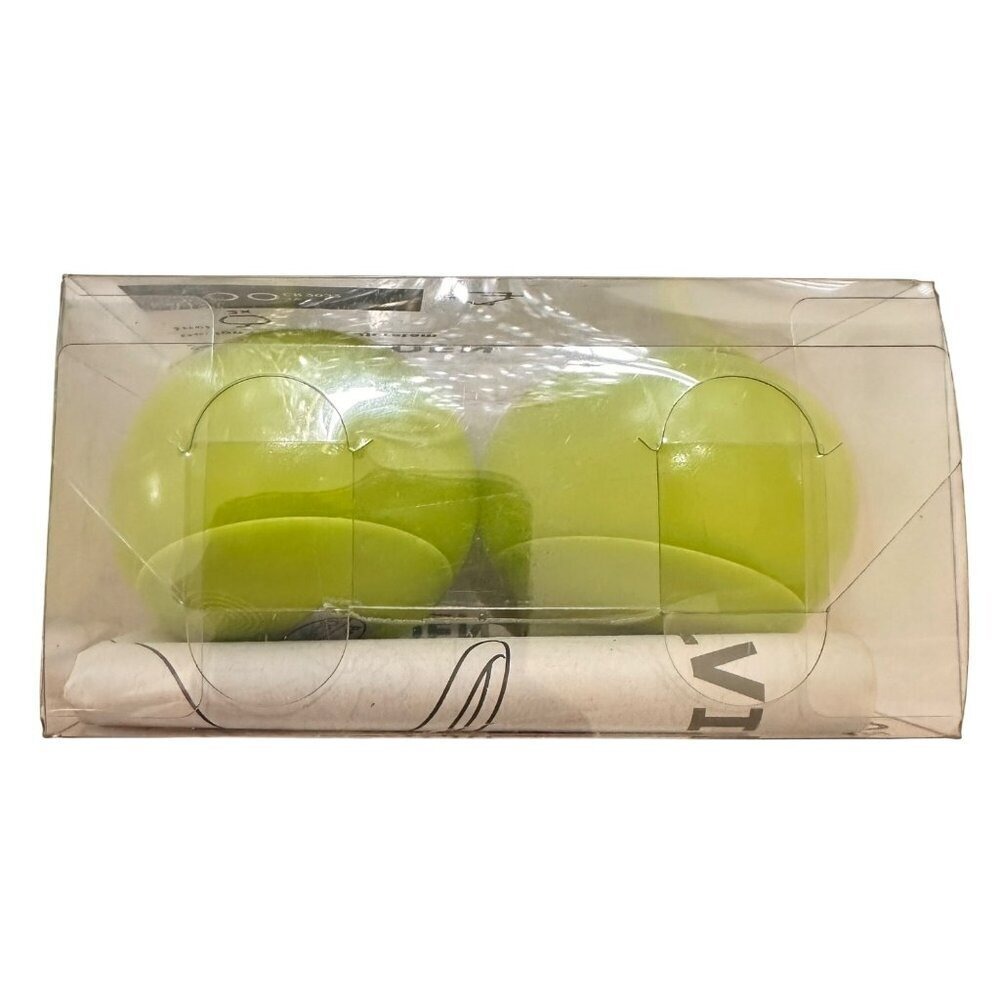 Ikea Solvinden Led Battery Powered Green Apple Shaped Ligths Set of Two - Picture 7 of 7